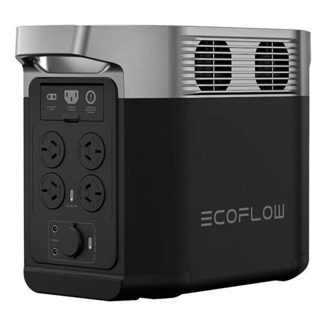 ECOFLOW Delta 2 Lithium (LiFePo)  Portable Power Station -  1800W Output; 1024Wh LFP Battery; 500W Solar - SA socket.